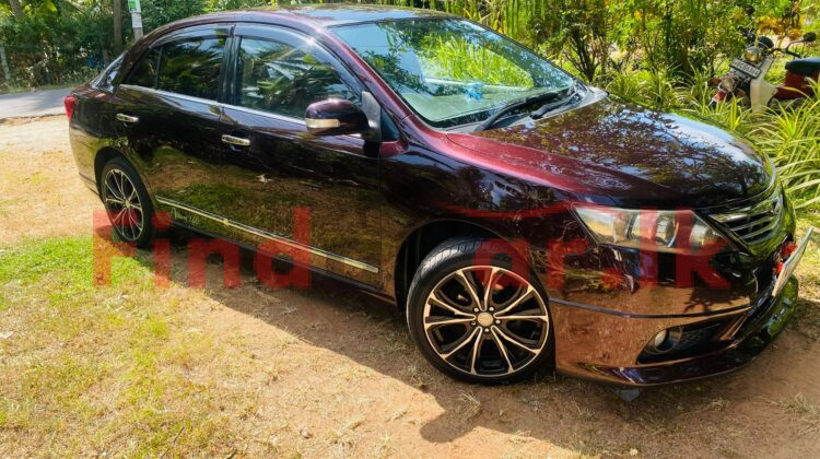 Toyota Allion FAC-SA-25SE-260029