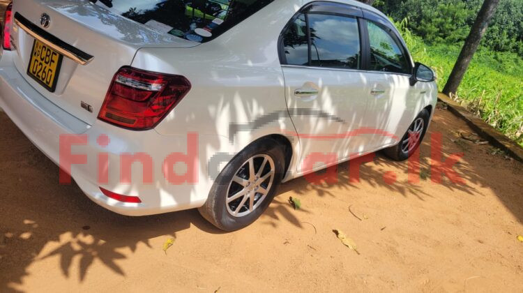 Toyota Axio FAC-SA-25SE-260037
