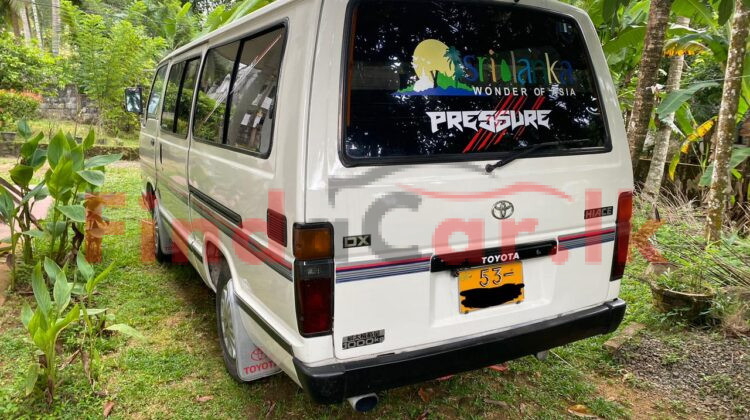 Toyota Hiace FAC-SA-25OC-030068