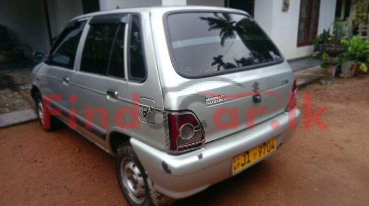 Suzuki Maruti FAC-SA-25OC-100095