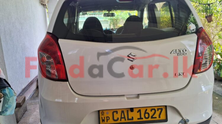 Suzuki Alto FAC-SA-25OC-010054