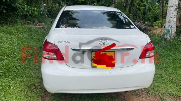 Toyota Belta FAC-SA-25OC-130112