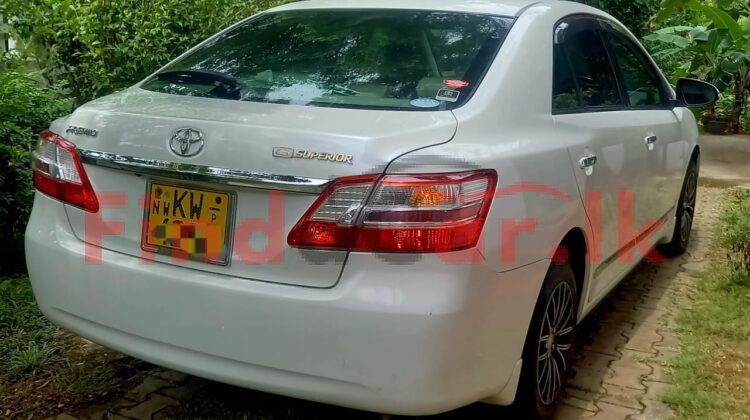 Toyota Premio G Superior FAC-SA-25OC-140116