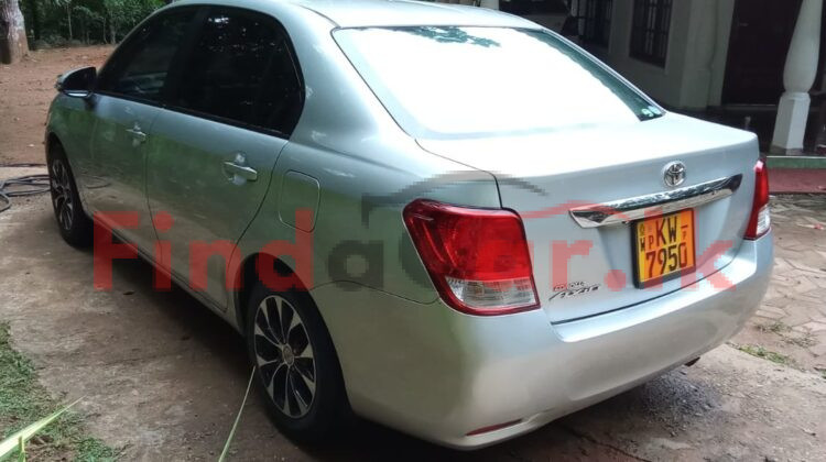 Toyota Axio FAC-SA-25OC-210142