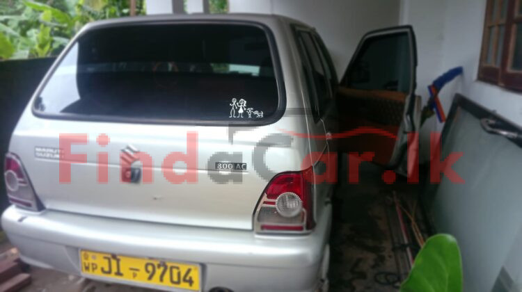 Suzuki Maruti FAC-SA-25OC-100095