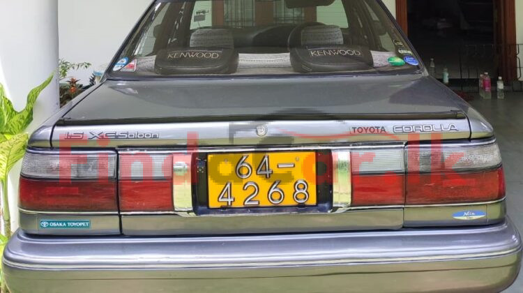 Toyota Corolla XE FAC-SA-25OC-130107