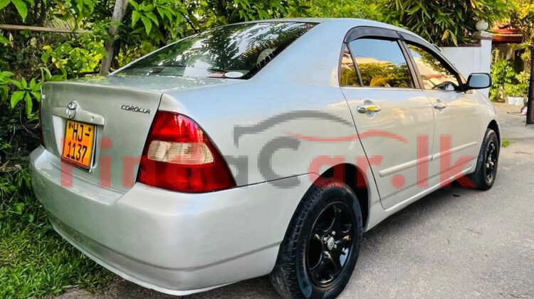 Toyota Corolla FAC-SA-25OC-25NO-030184