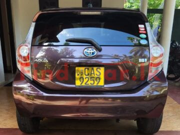 Toyota Aqua FAC-SA-25NO-120219
