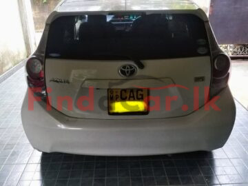 Toyota Aqua FAC-SA-25NO-150238