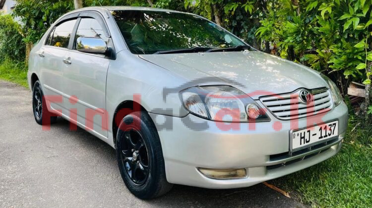 Toyota Corolla FAC-SA-25OC-25NO-030184