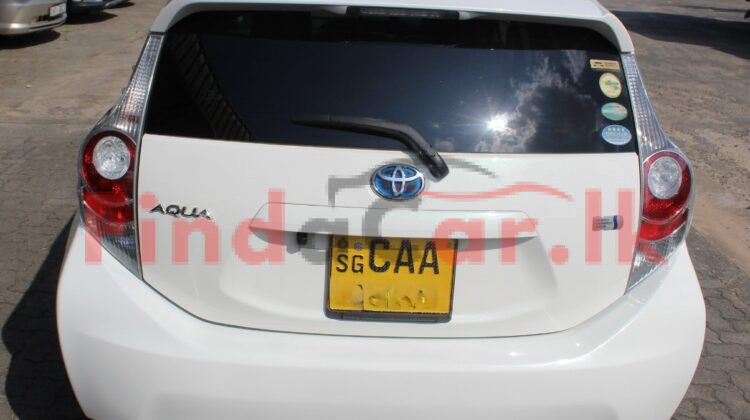 Toyota Aqua FAC-SA-25NO-100198