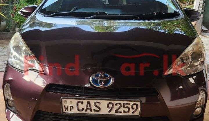 Toyota Aqua FAC-SA-25NO-120219