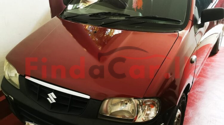 Maruti Suzuki Alto FAC-SA-25NO-110209