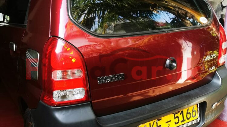 Maruti Suzuki Alto FAC-SA-25NO-110209