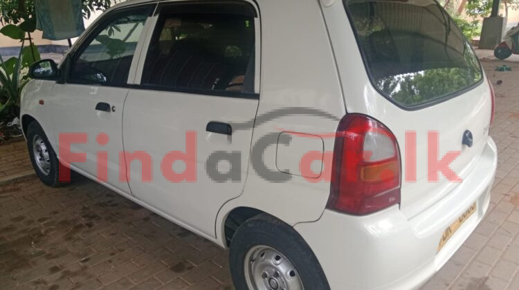 Maruti Suzuki Alto FAC-SA-25NO-130122