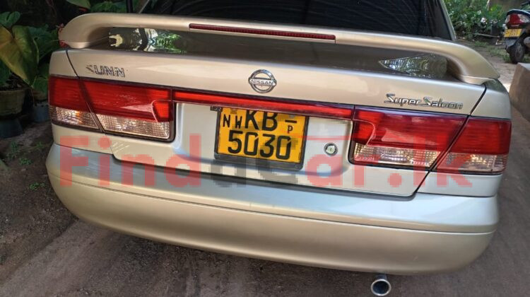 Nissan Sunny FAC-SA-25NO-060192