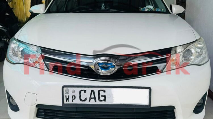 Toyota axio FAC-SA-25JA-160255