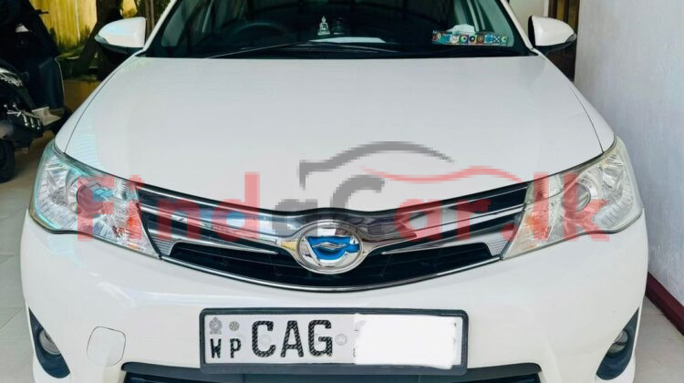 Toyota axio FAC-SA-25JA-160255