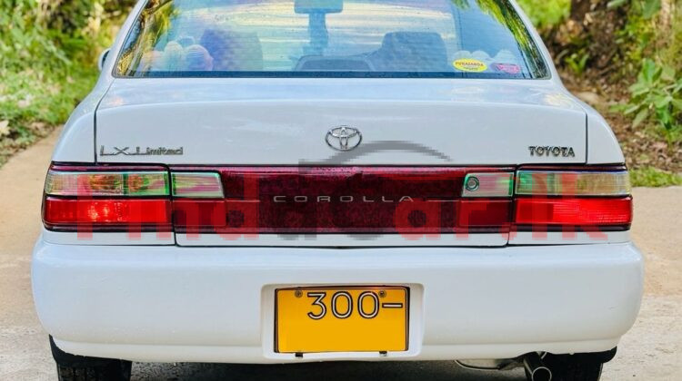 Toyota Corolla FAC-SA-26FE-060263