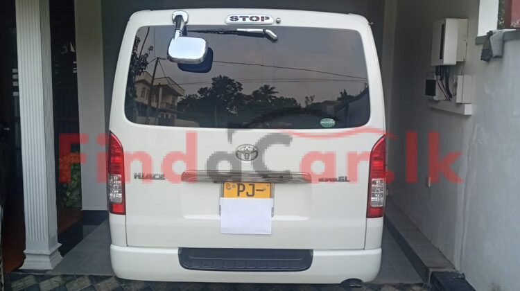 Toyota KDH FAC-SA-26FE-230286