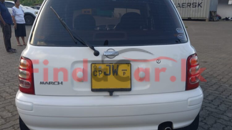 Nissan March FAC-SA-26FE-1100271