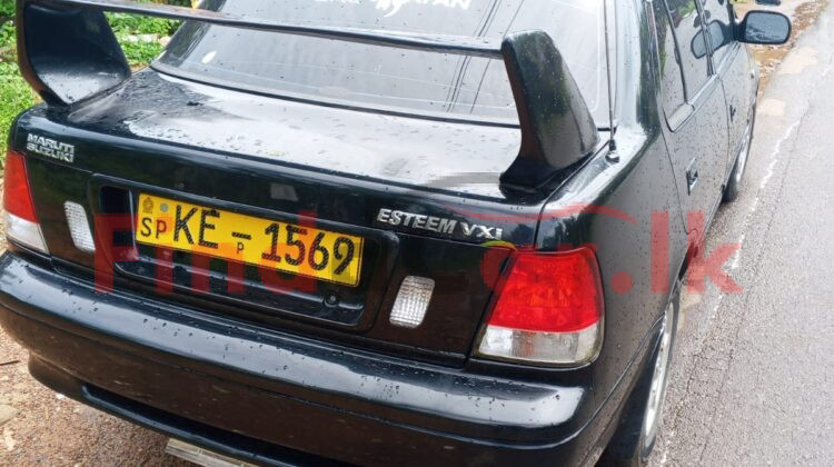 Suzuki Esteem vxi | FAC-SA-26JL-080374