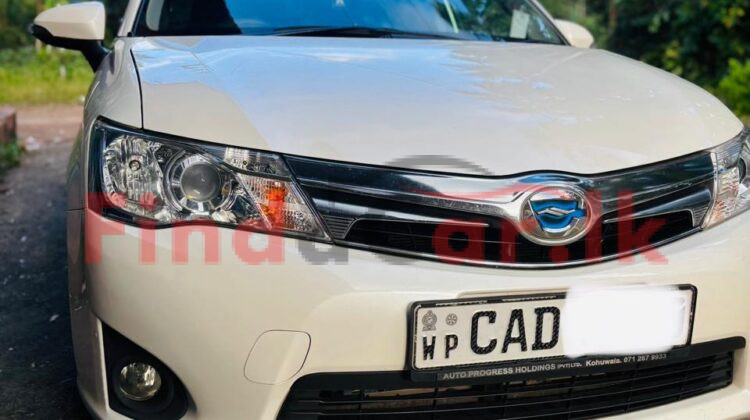 Toyota Axio | FAC-SA-26JL-120386