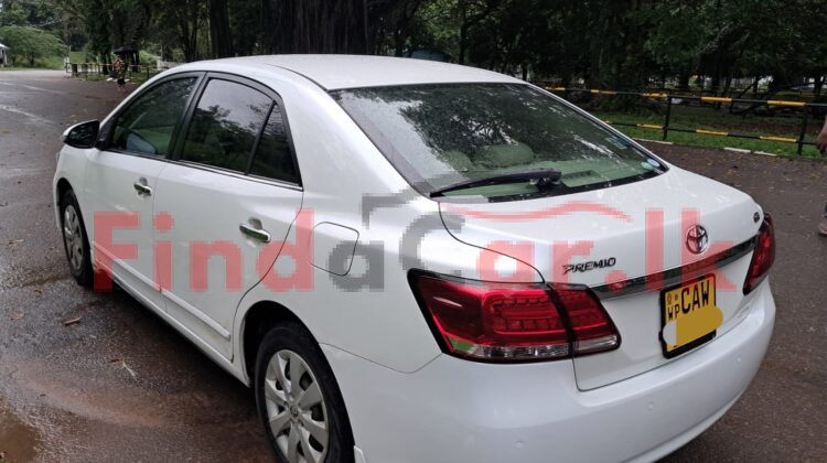 Toyota premio | FAC-SA-26JL-130432