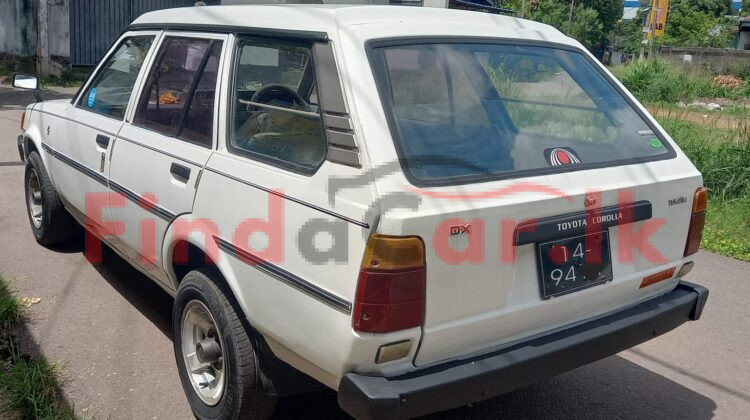 Toyota corolla dx wagon